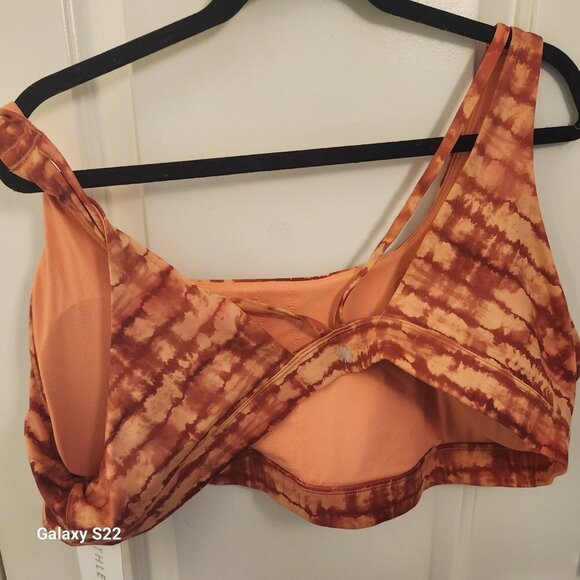 Athleta Exhale Printed Bra NWT. Size 3X/D-DD - Picture 6 of 9